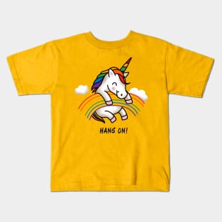 Hang On! Kids T-Shirt